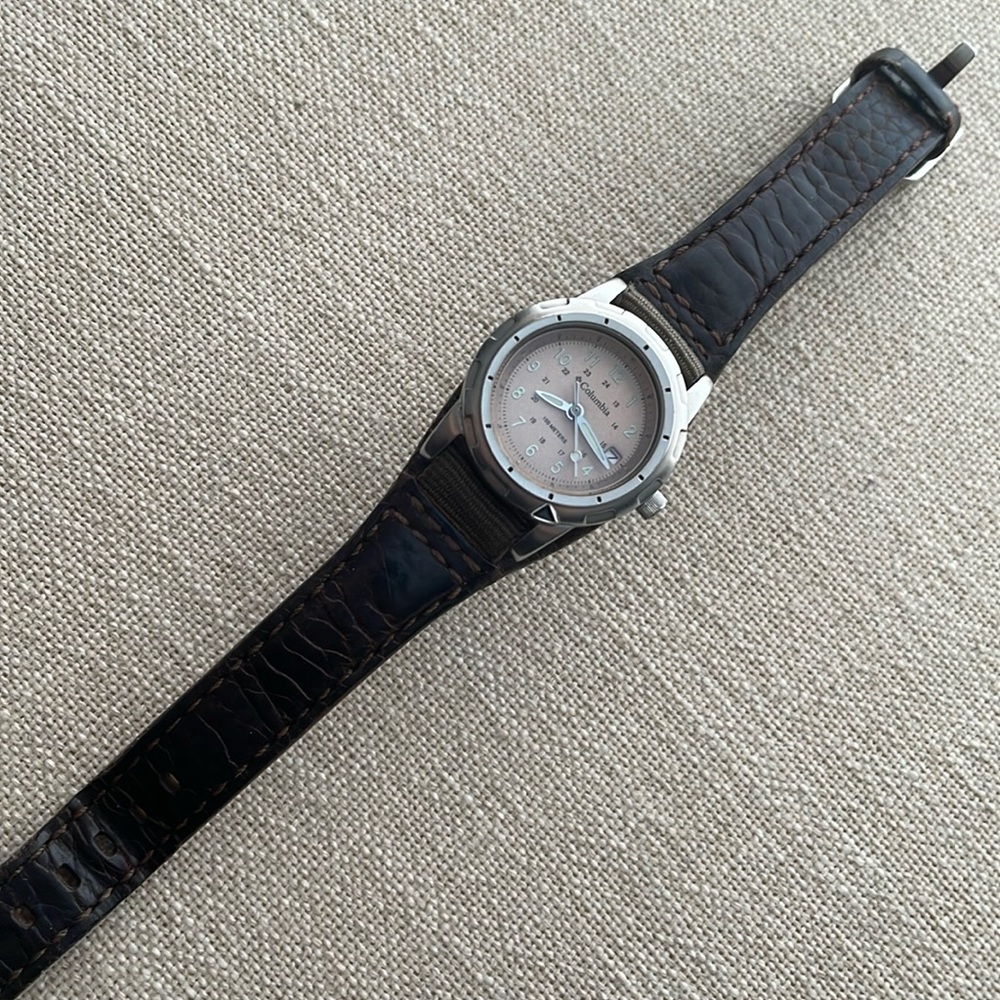 Columbia Stainless Steel water-resistant watch